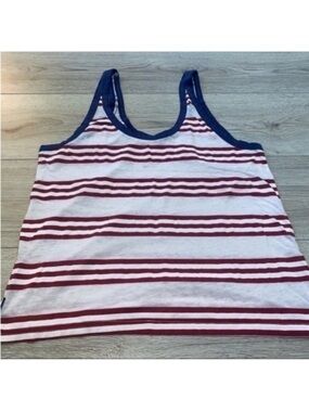 RVCA striped tank top sleeveless shirt